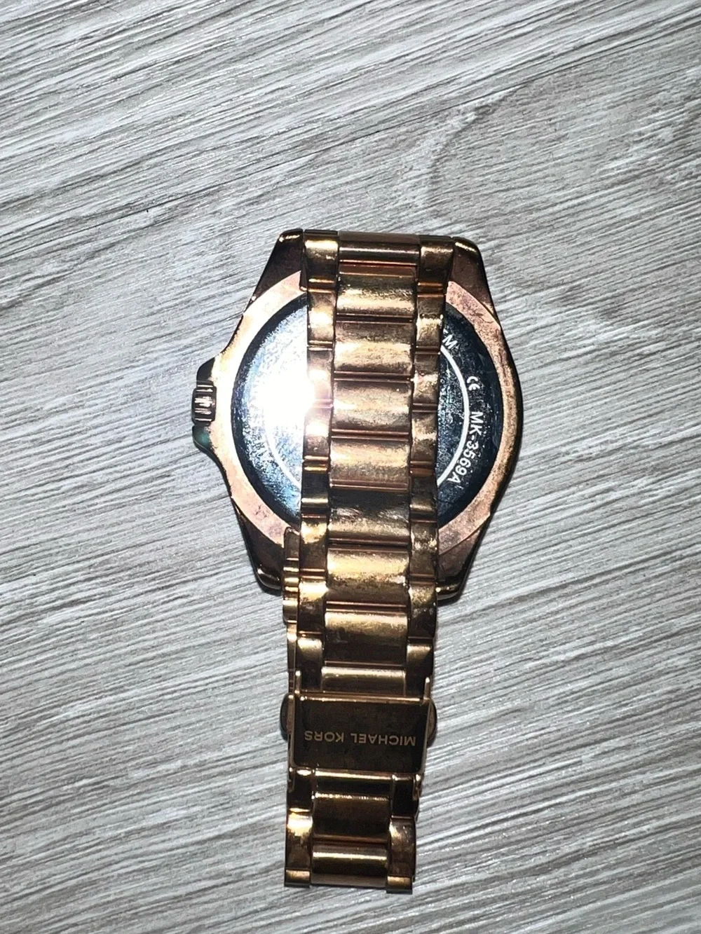 MICHAEL Michael Kors Rose Gold Tone Pink Dial Women’s Watch